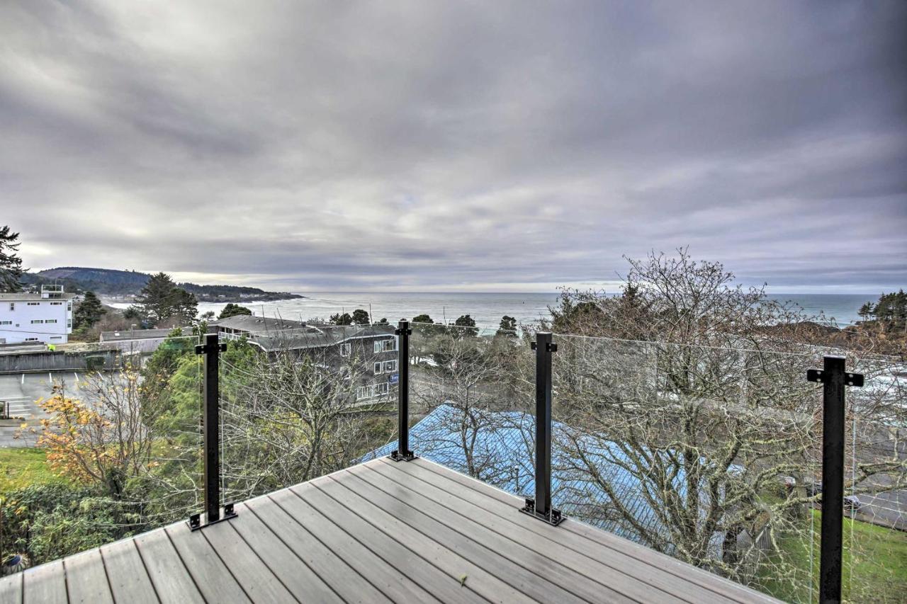 Scenic Depoe Bay Townhome With Deck Less Than 1 Mi To Parks! المظهر الخارجي الصورة